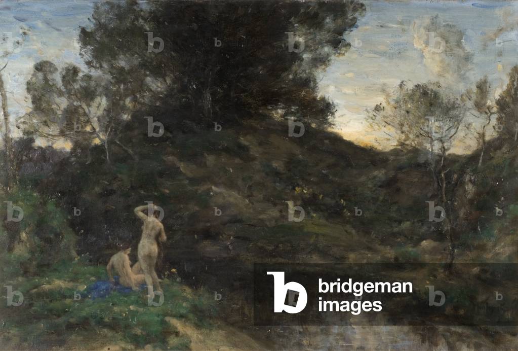 An Eventide, c.1890-1910 (oil on canvas)