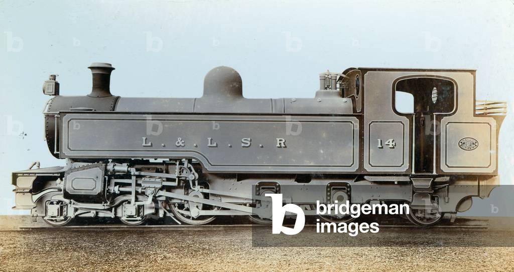 Two tank engines ordered for the Londonderry and Lough Swilly Railway in September 1909 (photo)