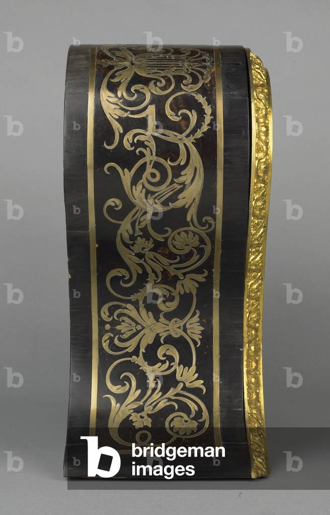 Detail of a Console Table, c.1705 (oak, walnut, ebony, gilt bronze, brass & turtleshell)