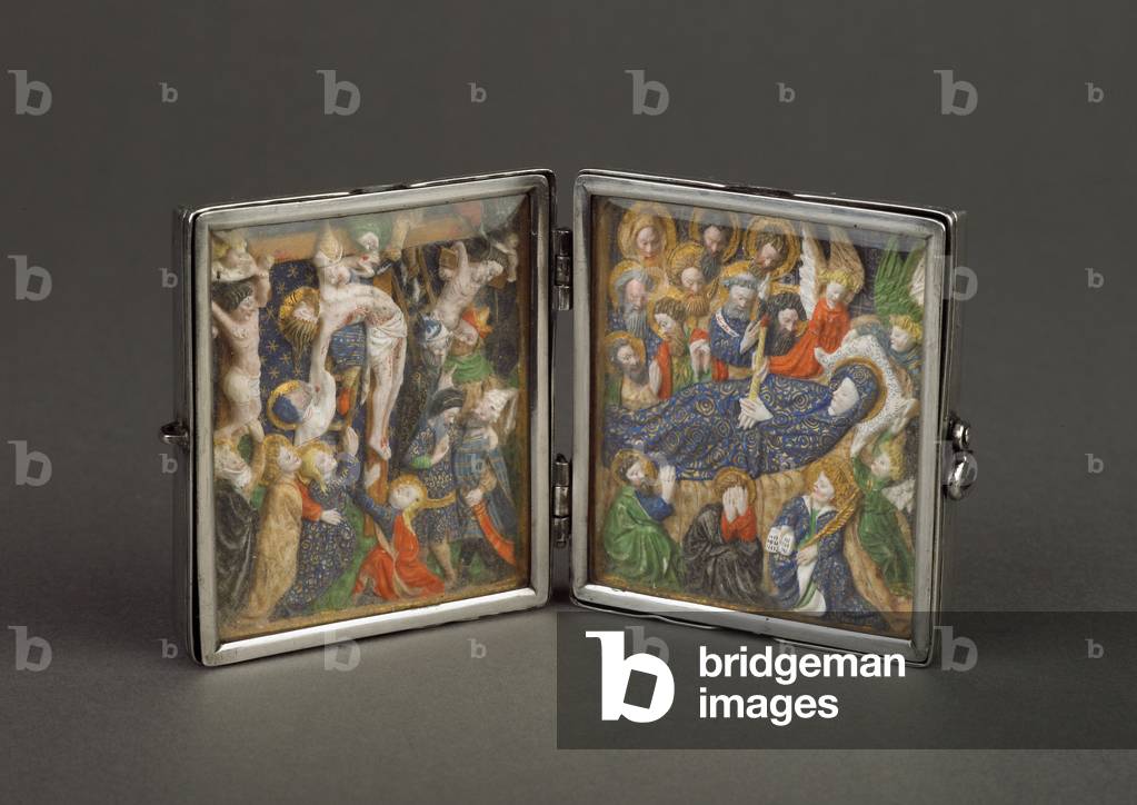 The Deposition from the Cross and the Dormition of the Virgin, c. 1400