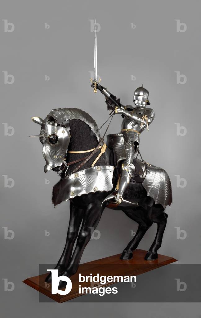 Armour for Man and Horse, Landshut, c.1480 (iron & steel)