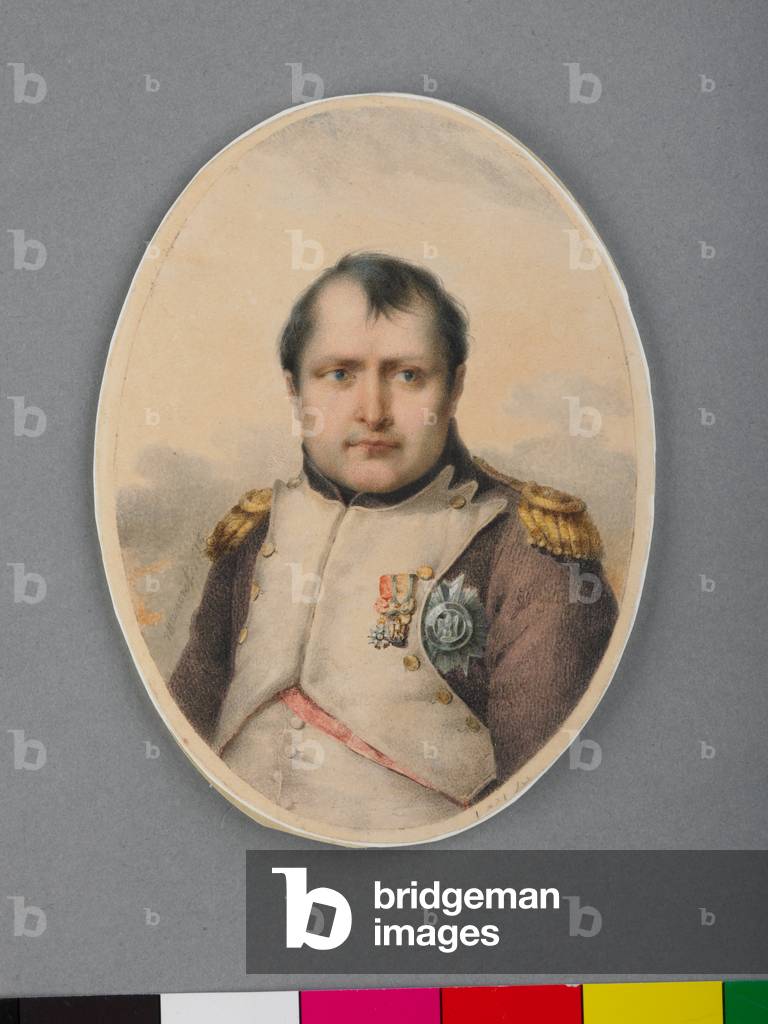 Napoleon I, 1815 (w/c on card)