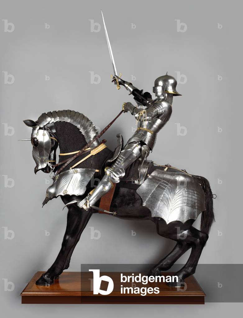 Armour for Man and Horse, Landshut, c.1480 (iron & steel)