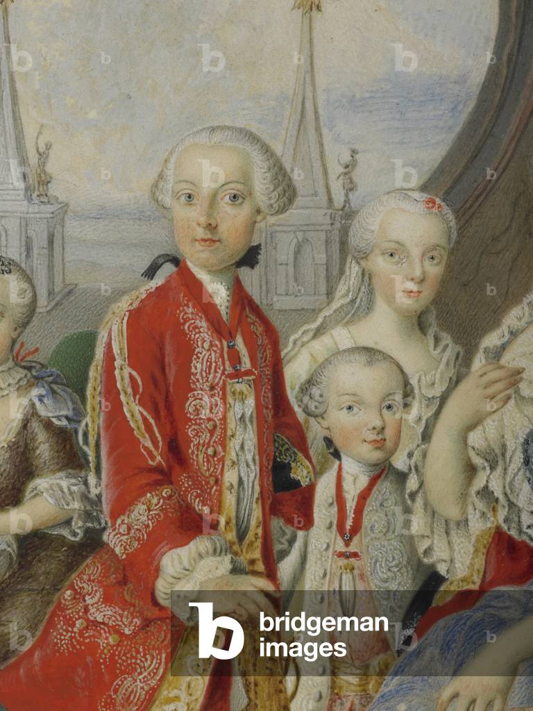 The Empress Maria Theresa, the Emperor Francis I, and their Family, c.1765 (oil on canvas)
