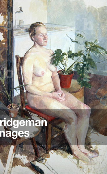 Figure Study of a Woman, 1977 (oil on canvas)