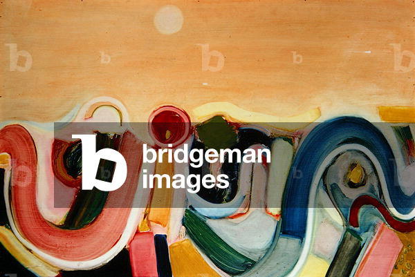 Purnima, c.1962-65 (oil or acrylic on hardboard)