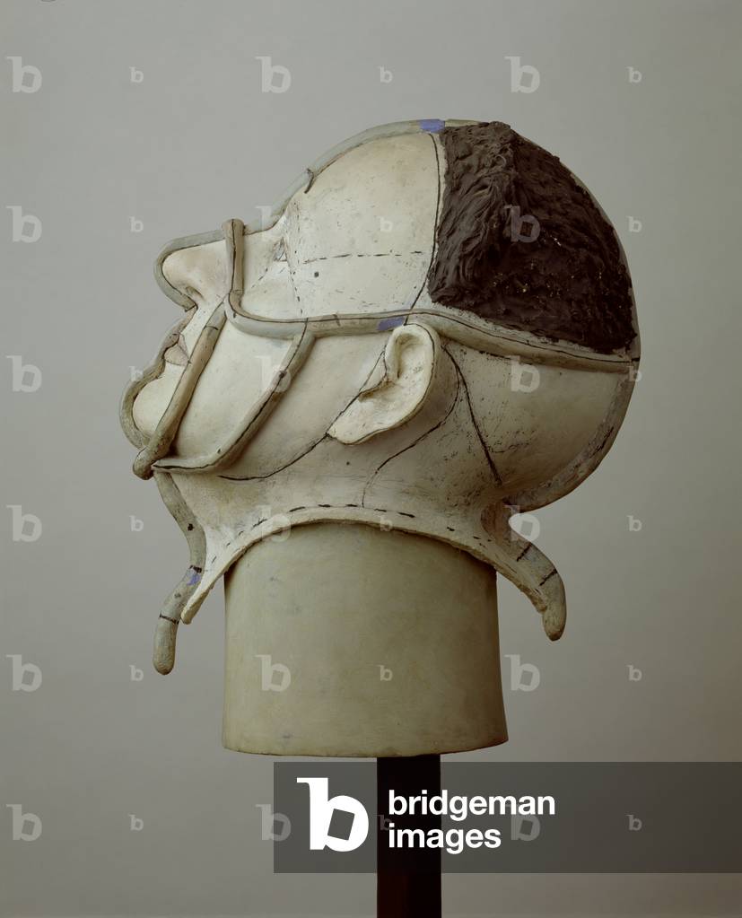 Head (Robert Sainsbury) (mixed media)