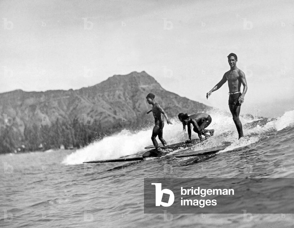 Immagine di Fotografia "Honolulu", b/w