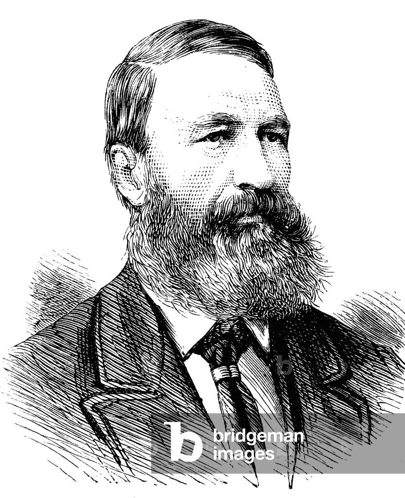 "P F Foubert" 1886, b/w