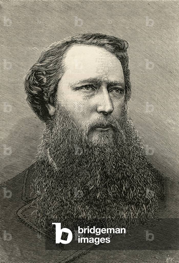 Image of Print depicting George Vicat Cole 1878, b/w