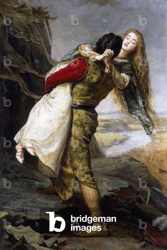 Image of The Crown of Love, 1875 (oil on canvas) by Millais, John