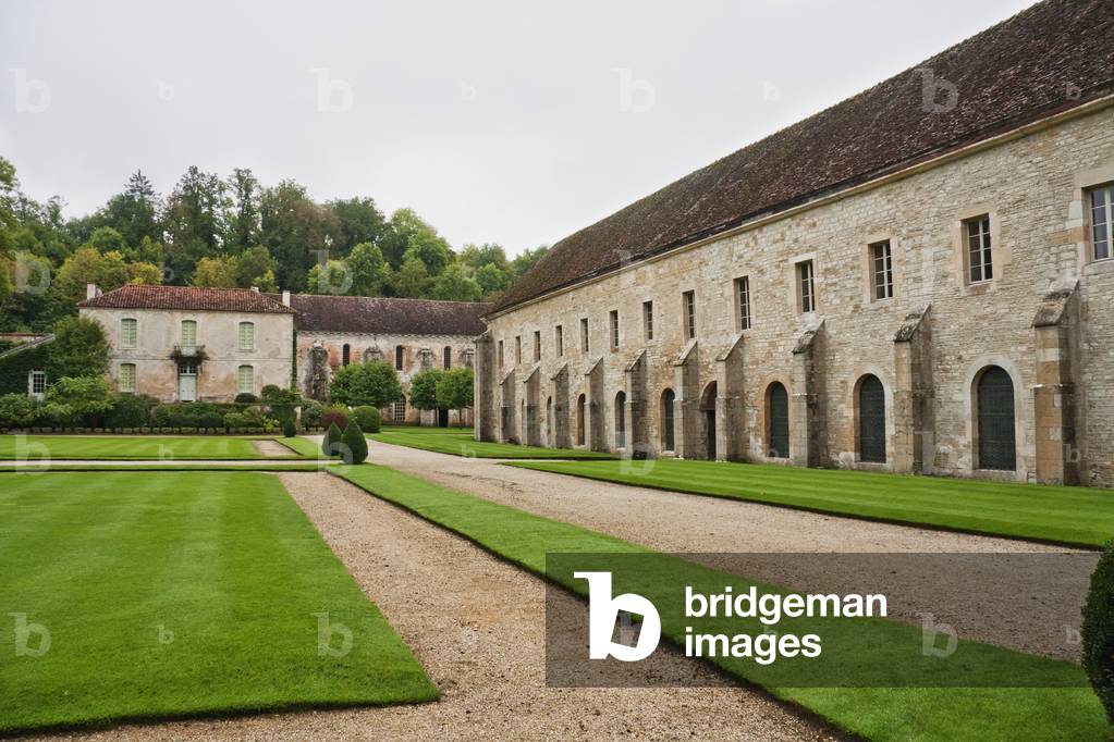Buildings Of The Cistercian Abbey Of Fontenay (photo)