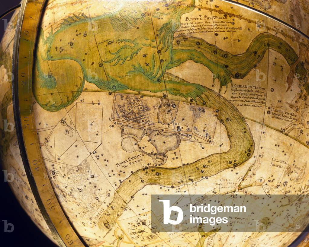 Globe céleste, 1766