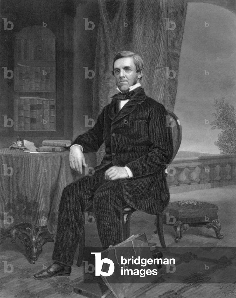 Immagine di Incisione "Oliver Wendell Holmes (incisione)" di Unknown Artist, b/w