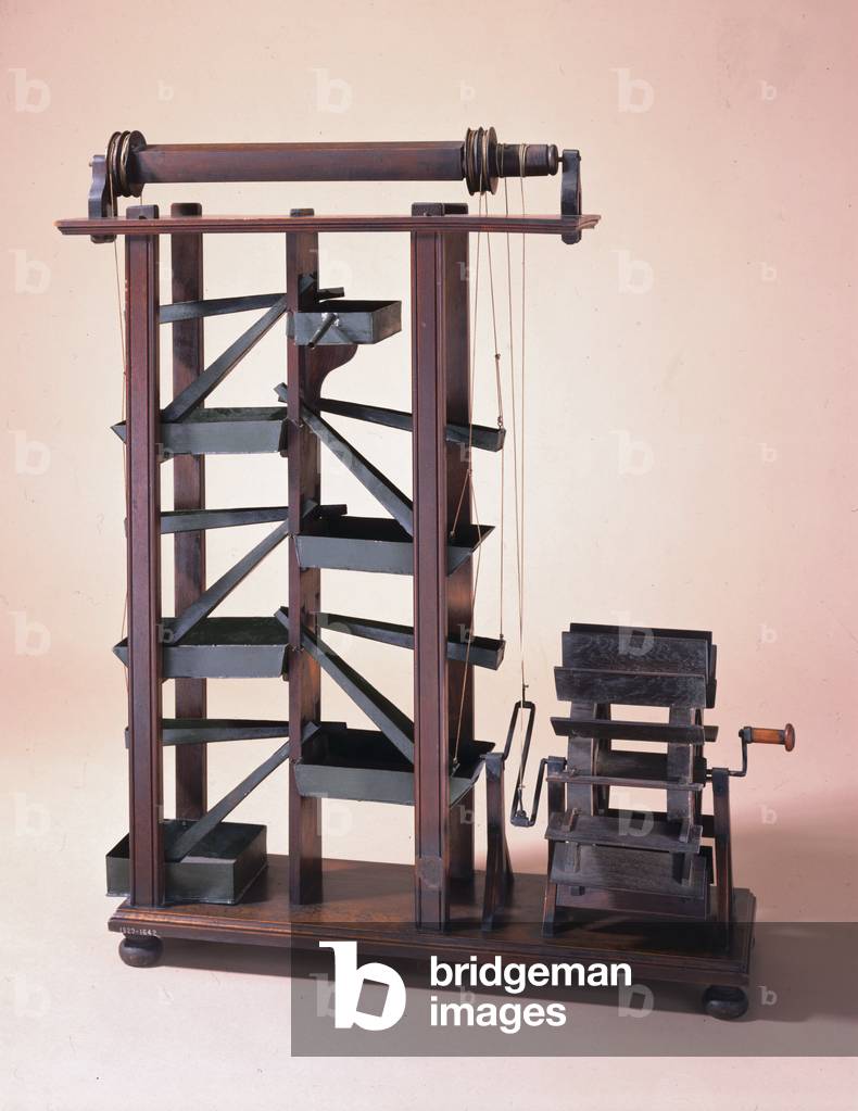 MODÈLES TECHNOLOGIQUES Machine à louche, 1754