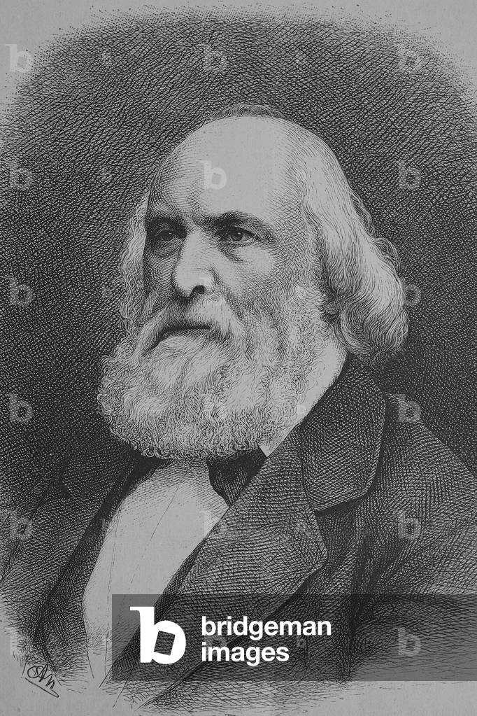 "Johann Gottfried Kinkel" 1883, b/w