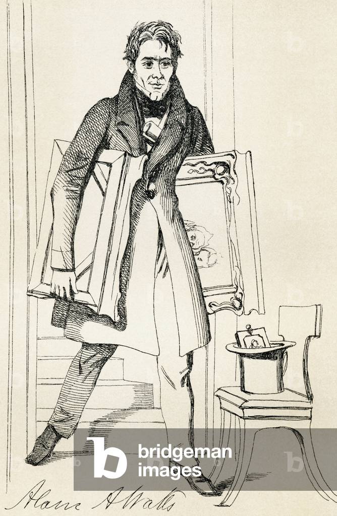 Immagine di Stampa "Alaric Alexander Watts" 1898, b/w