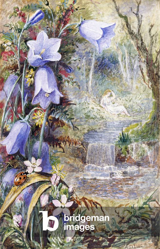 "«" L'ete en arcadie "» Paysage d'Arcadie" di Albert Durer Lucas
