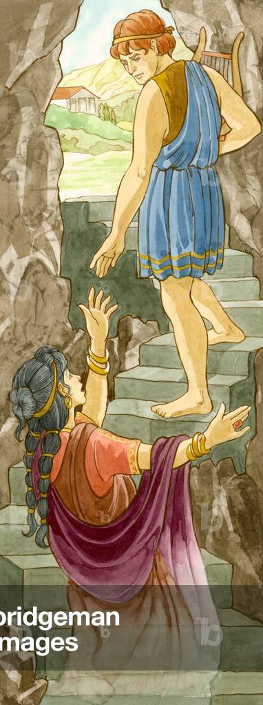 Orfeo andò negli inferi a prendere sua moglie, Euridice, ma non seguì le istruzioni di Ade e la perse per semp