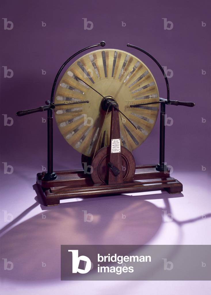 "Elektrostatische Ausrüstung Wimshursts elektrostatische Maschine (elektrostatique Maschine)"