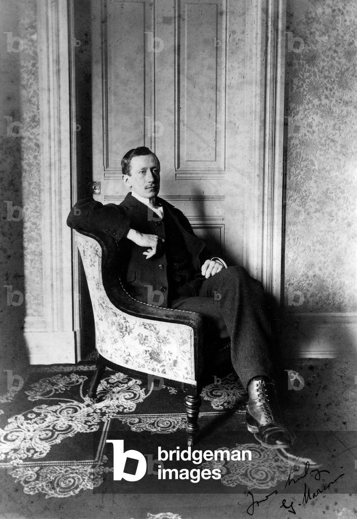 Image of Gugliemo Marconi, Italian radio pioneer, c 1890s