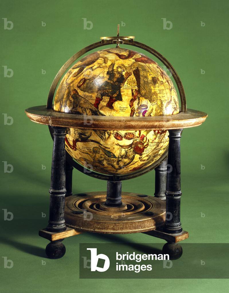 Globo celeste, olandese, 1625