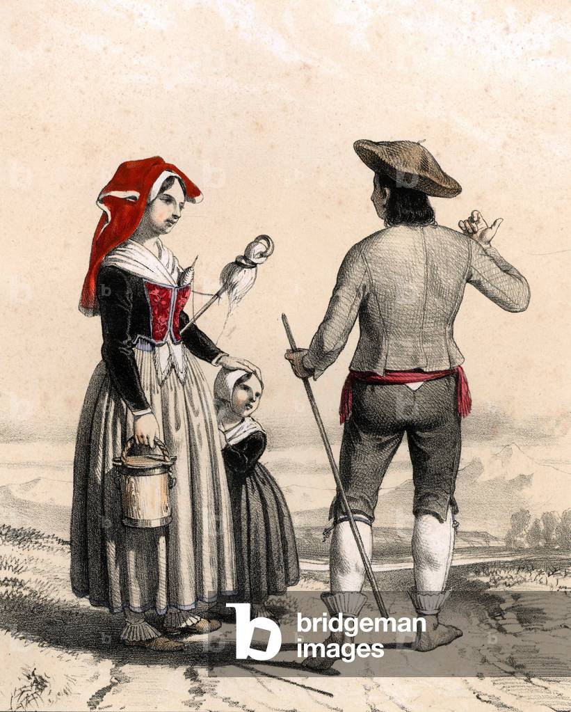 Image of Engraving depicting Man 1840