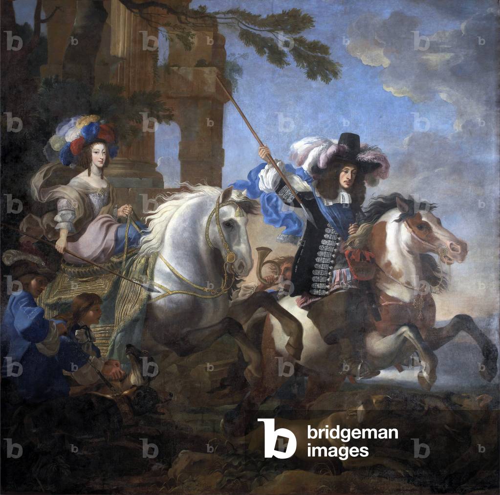 Ferdinand Maria, Elector of Bavaria and Henriette of Savoy, c.1660 (oil on canvas)