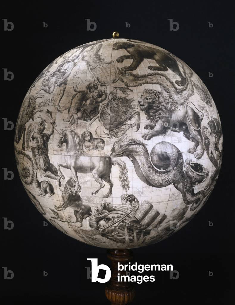 Globe céleste, 1878