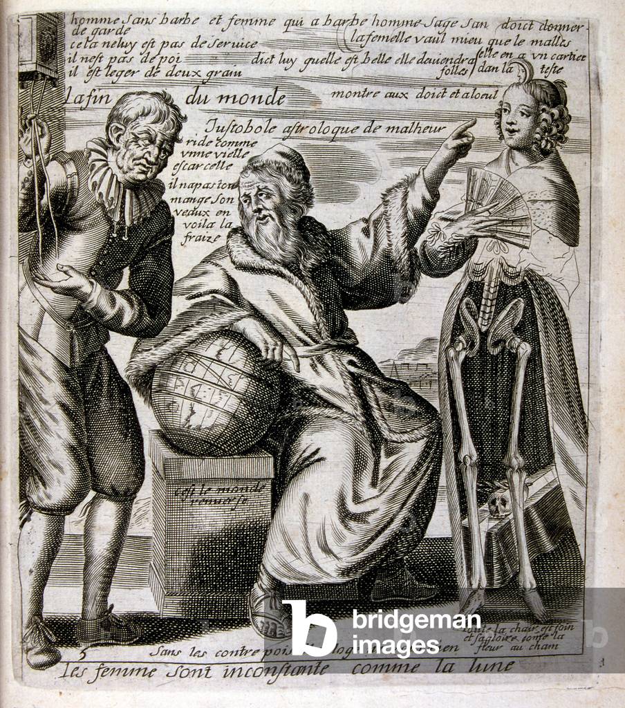 Immagine di Incisione "Illustrazione incisa del XVII secolo da una collezione di proverbi. Parigi 1657-1663. D