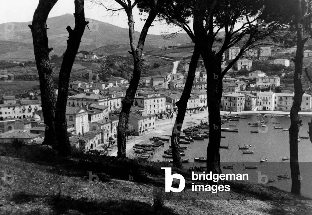 Porto Azzuro, Elba, Italy, 1940 (b/w photo)