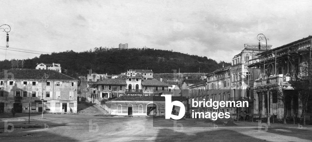 Italy, Friuli, 1937 (b/w photo)