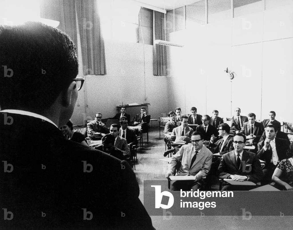 University, 1963 (b/w photo)