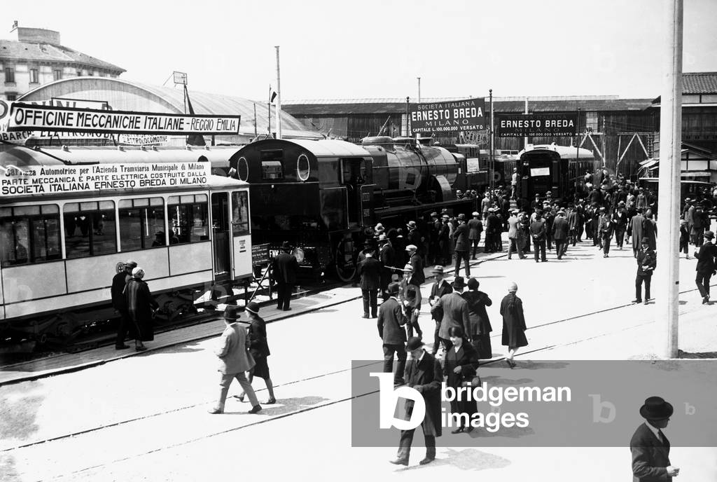 Finanziaria Ernesto Breda (b/w photo)