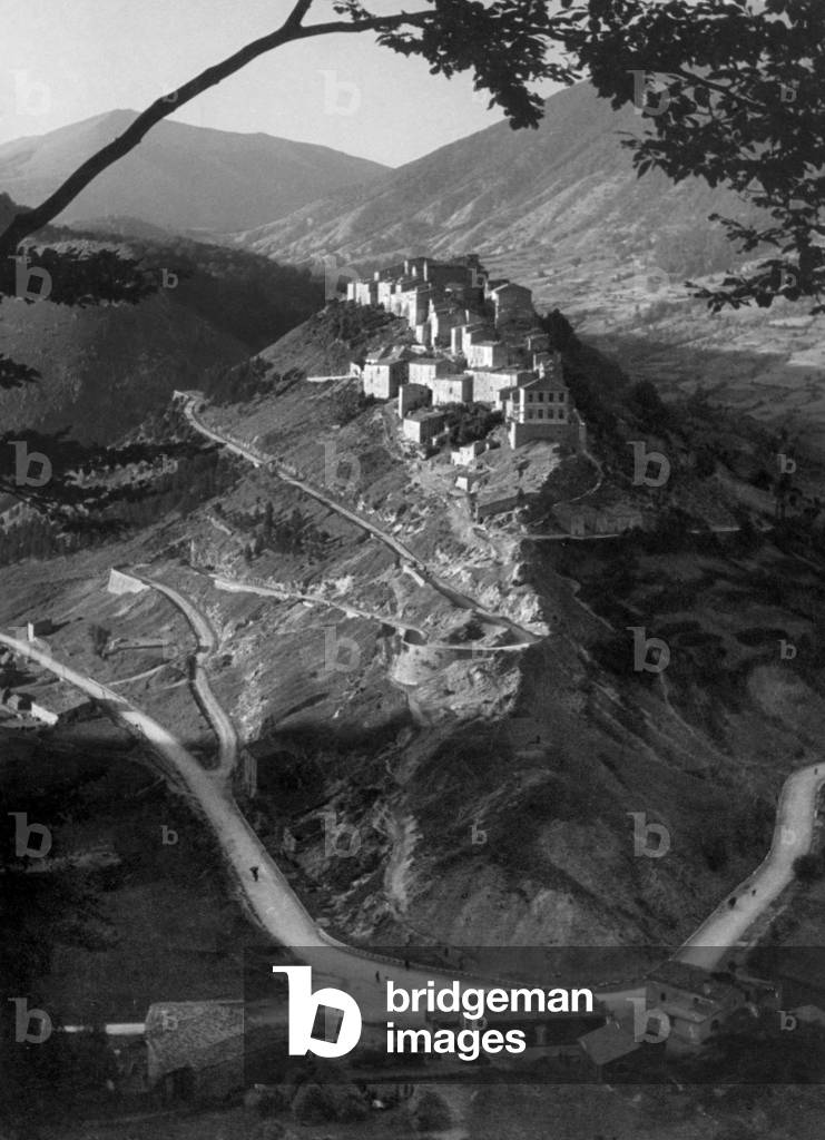 L'Aquila, Abruzzo, Italy, 1930-40 (b/w photo)