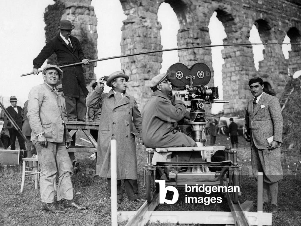 The Blue Fleet, Film Set, 1932 (b/w photo)