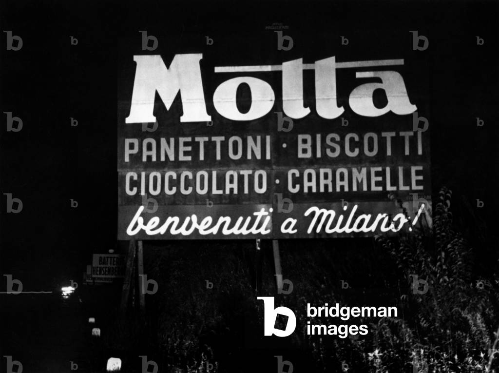 Billboards, 1951 (b/w photo)