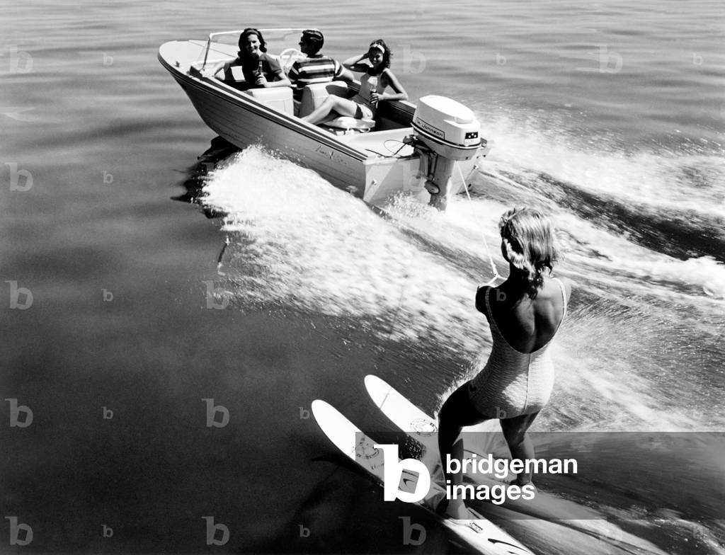 Swimsuit, 1963 (b/w photo)