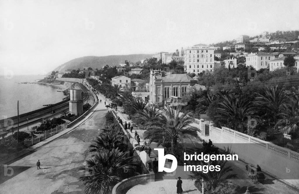 Sanremo, Liguria, Italy, 1910-20 (b/w photo)