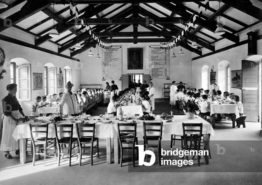 Colony for Orphans, 1921 (b/w photo)