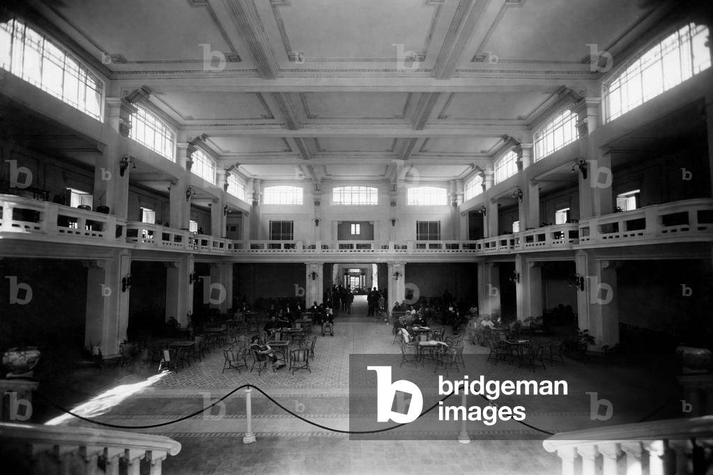 Italy, Campania, terme di agnano, 1910-20 (b/w photo)