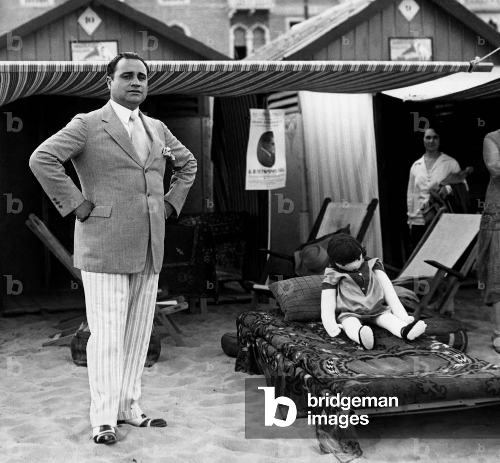 Beniamino Gigli, Lido Di Venezia, 1926 (b/w photo)