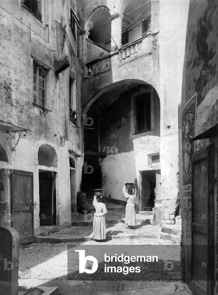 Sanremo, Liguria, Italy, 1900-10 (b/w photo)