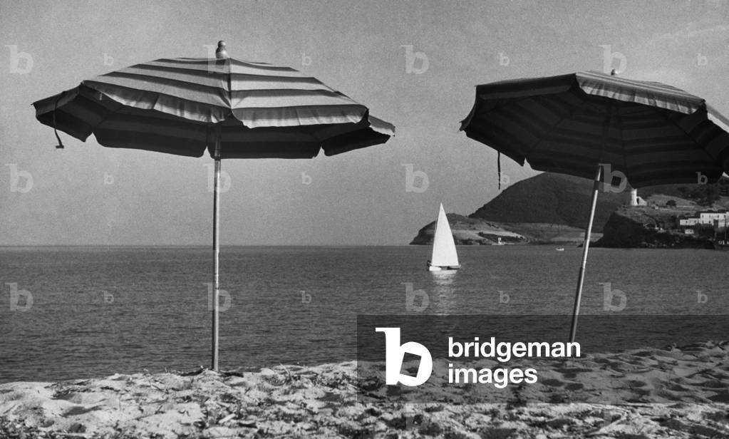Marciana Marina, Elba, Italy, 1930 (b/w photo)
