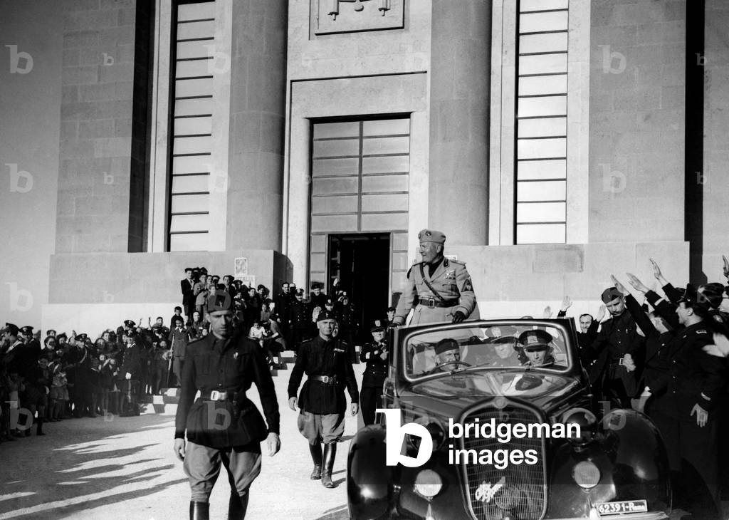 Benito mussolini, 1930-40 (b/w photo)