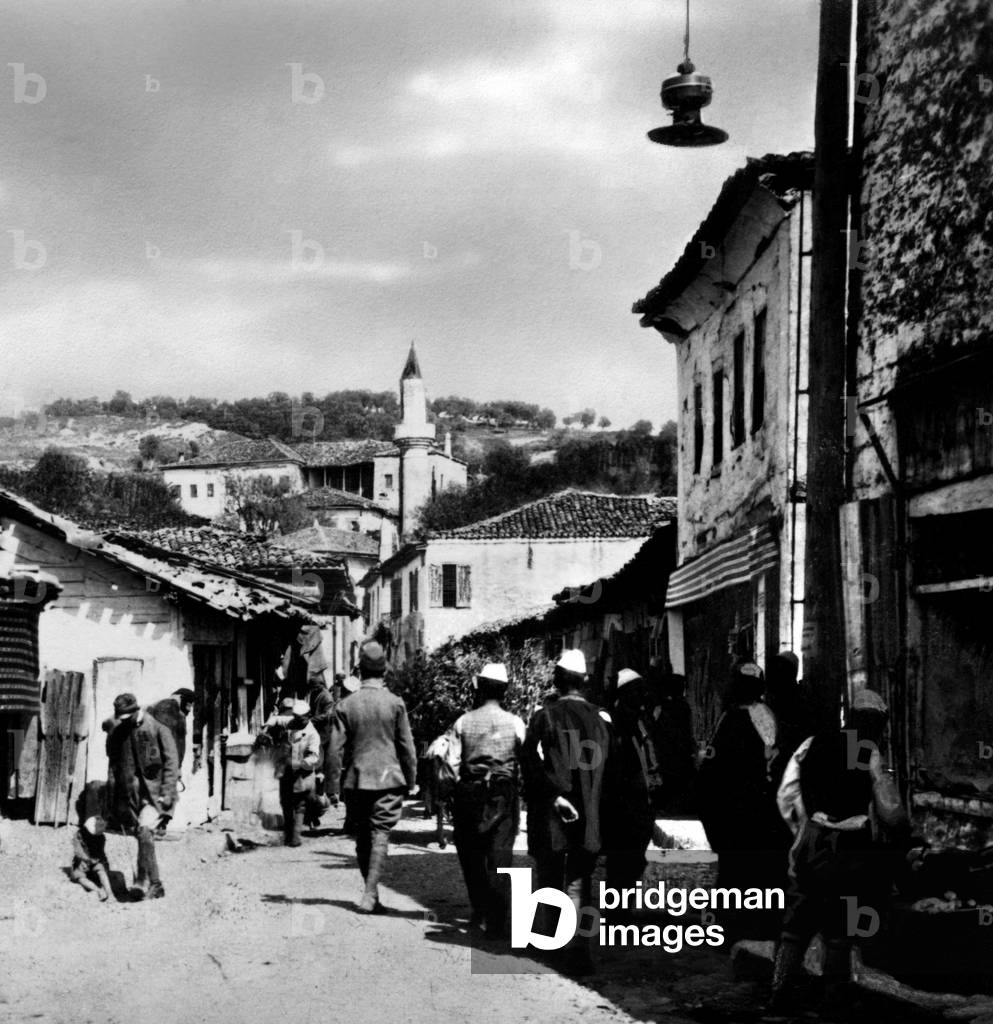 Valona, albania, 1930 (b/w photo)