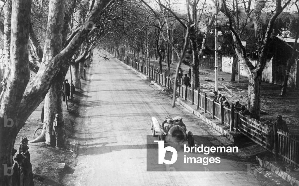 Italy, Motor Racing, 1920-1930 (b/w photo)