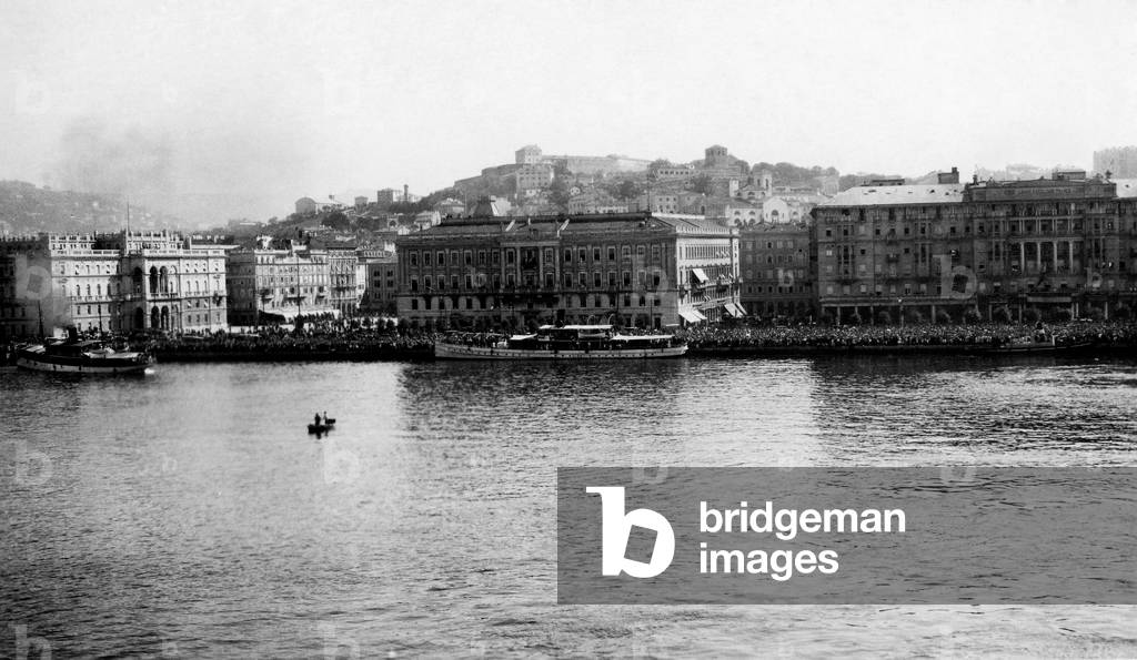 Saturnia Transatlantic, Trieste, Friuli, Italy 1930-40 (b/w photo)