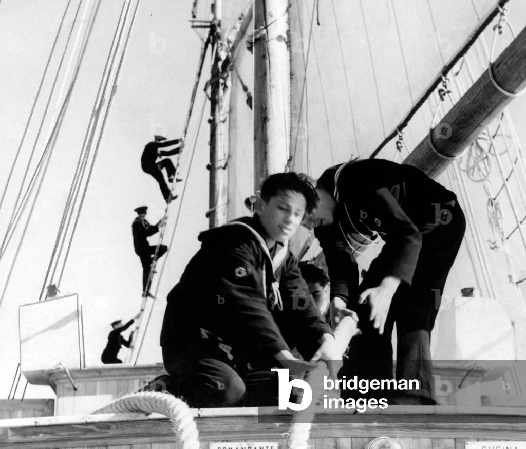 Cadets, 1930 (b/w photo)