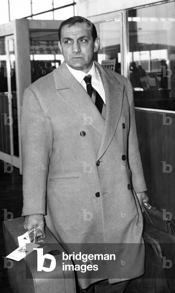 Lino Ventura, 1960 (b/w photo)